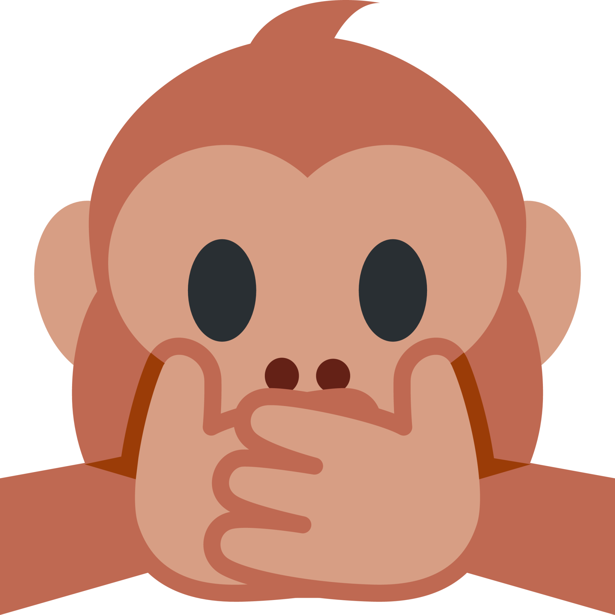 speak-no-evil monkey emoji