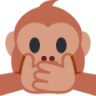 speak-no-evil monkey emoji