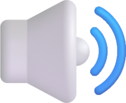 speaker high volume emoji