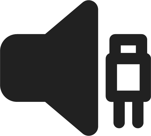 Speaker USB icon