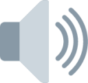 speaker with three sound waves emoji