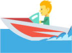 speedboat emoji