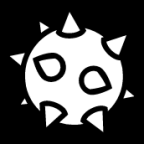 spiked ball icon