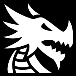 spiked dragon head icon