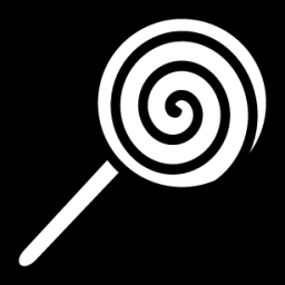 spiral lollipop icon