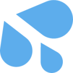 splashing sweat symbol emoji