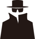 spy silhouette emoji