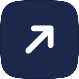 Square Arrow Right Up icon