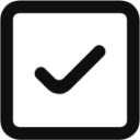 square checkmark icon