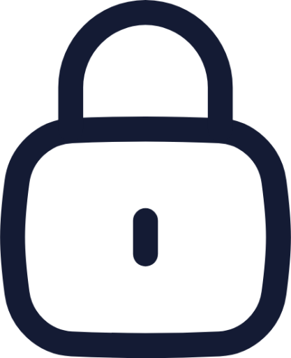 square lock icon