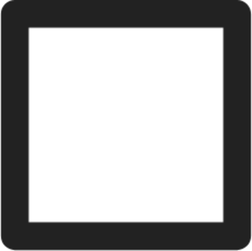 square rectangle shape icon