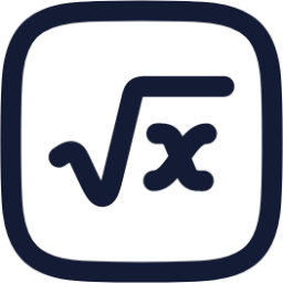 square root square icon