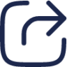Square Share Line icon