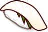 (squid) sushi emoji