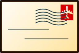 stamped envelope emoji