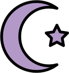 star and crescent emoji