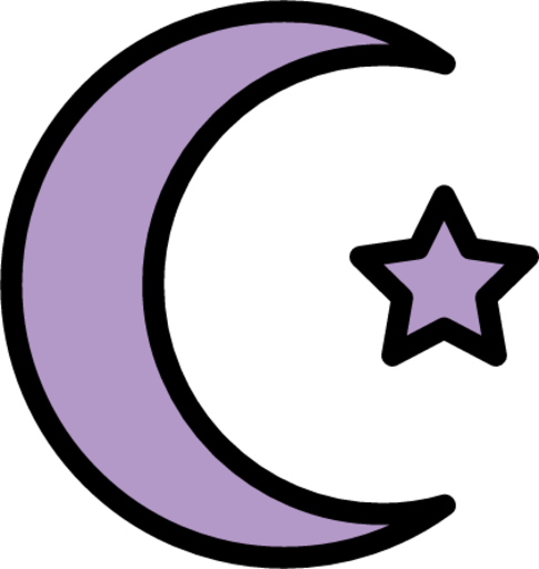 star and crescent emoji