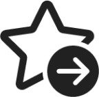 Star Arrow Right icon