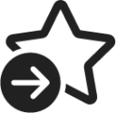 Star Arrow Right Start icon