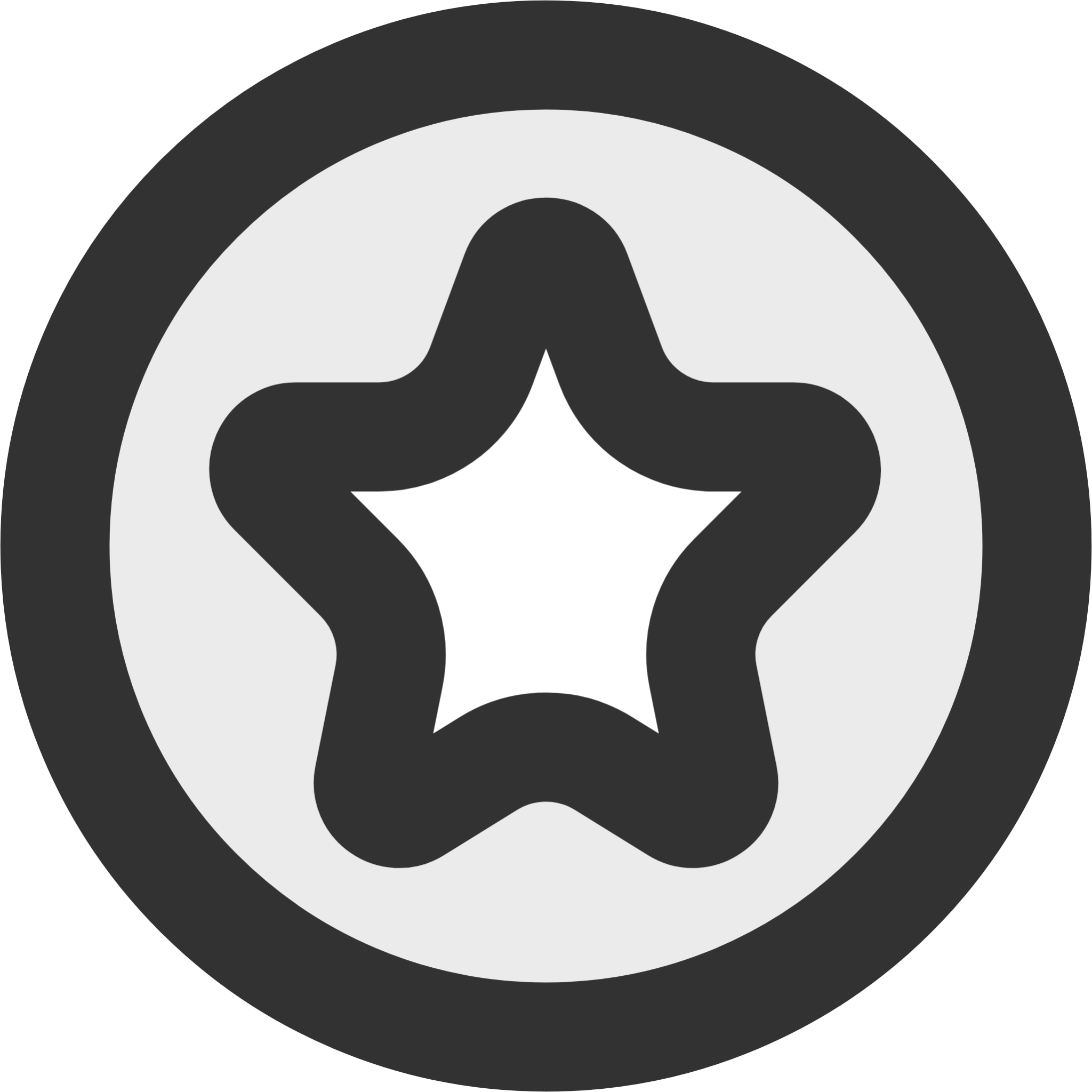 star circle icon