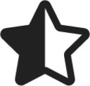 Star Half icon