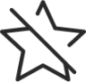 star off icon