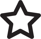 star outline icon