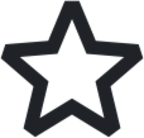 Star Outlined icon
