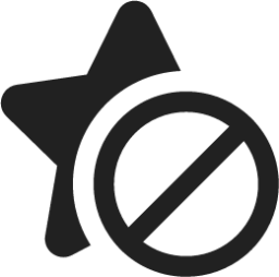 Star Prohibited icon