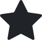 star (rounded filled) icon