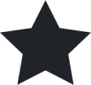star (sharp filled) icon