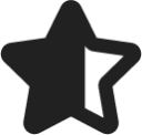 Star Three Quarter icon