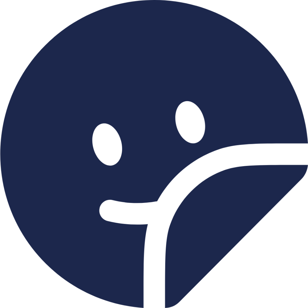 Sticker Smile Circle icon