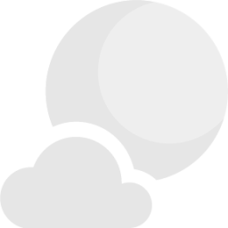 stock weather night few clouds icon