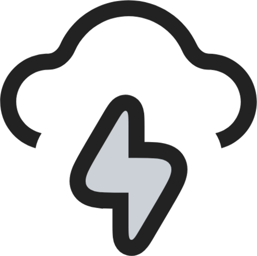Storm duotone icon