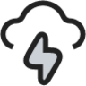 Storm duotone icon