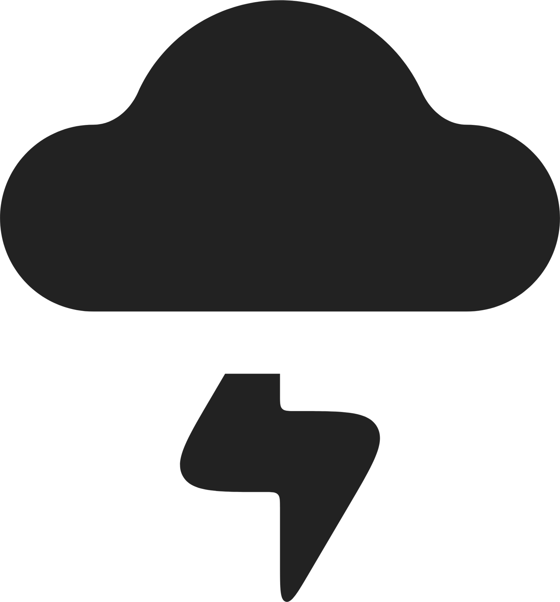 Storm fill icon