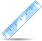 straight ruler emoji