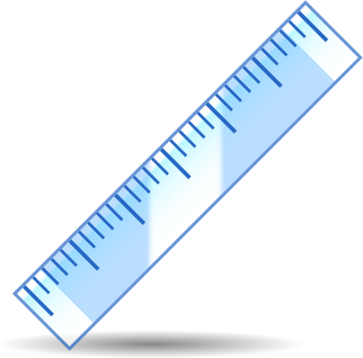 straight ruler emoji