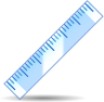 straight ruler emoji