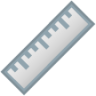 straight ruler emoji