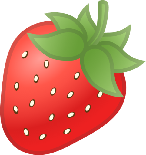 strawberry" Emoji - Download for free – Iconduck