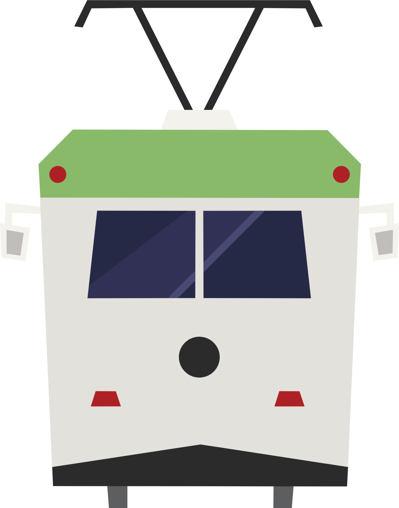 streetcar outbound illustration