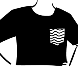 Striped Pocket Tee illustration