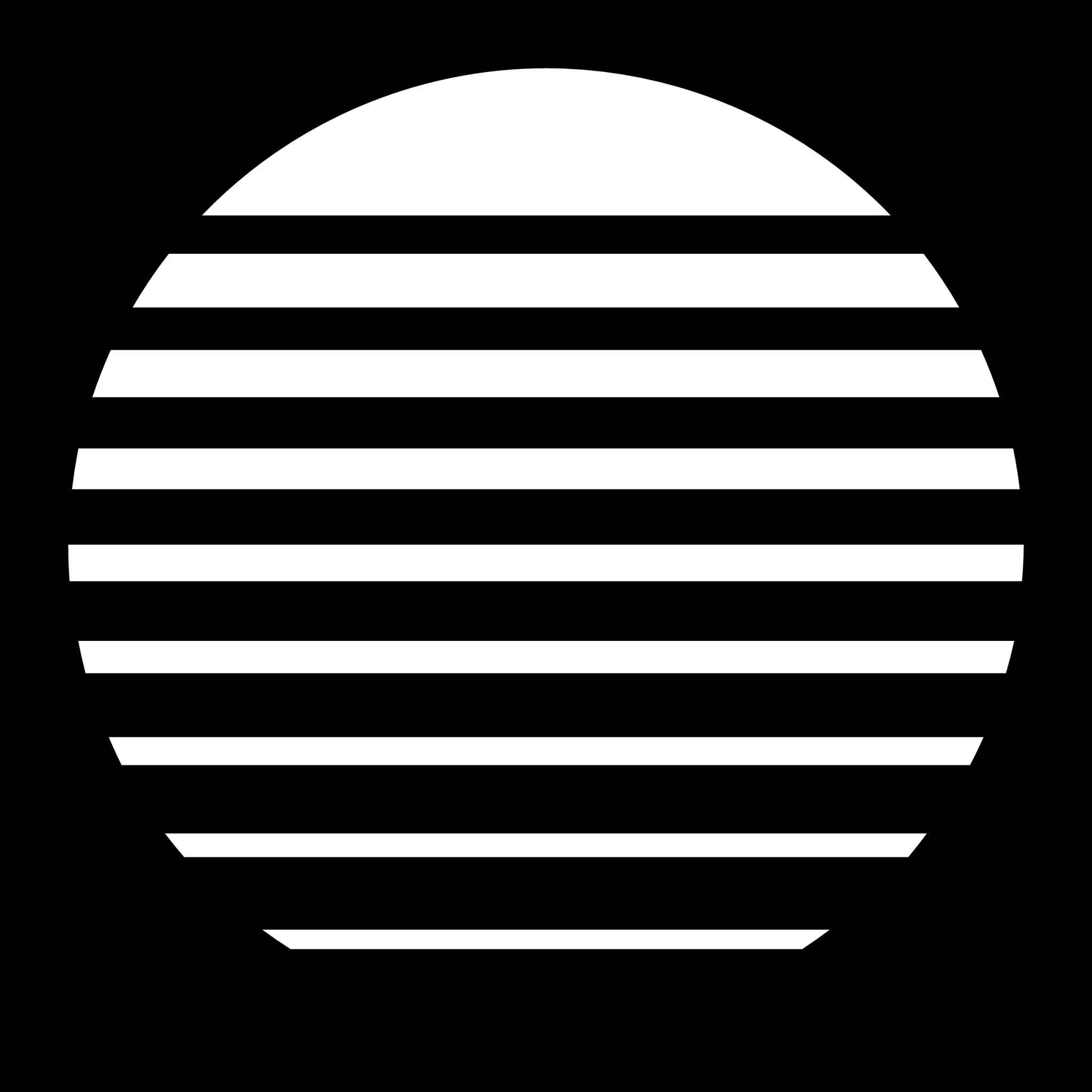 striped sun icon