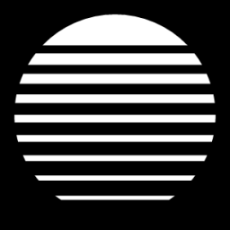 striped sun icon