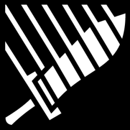 striped sword icon