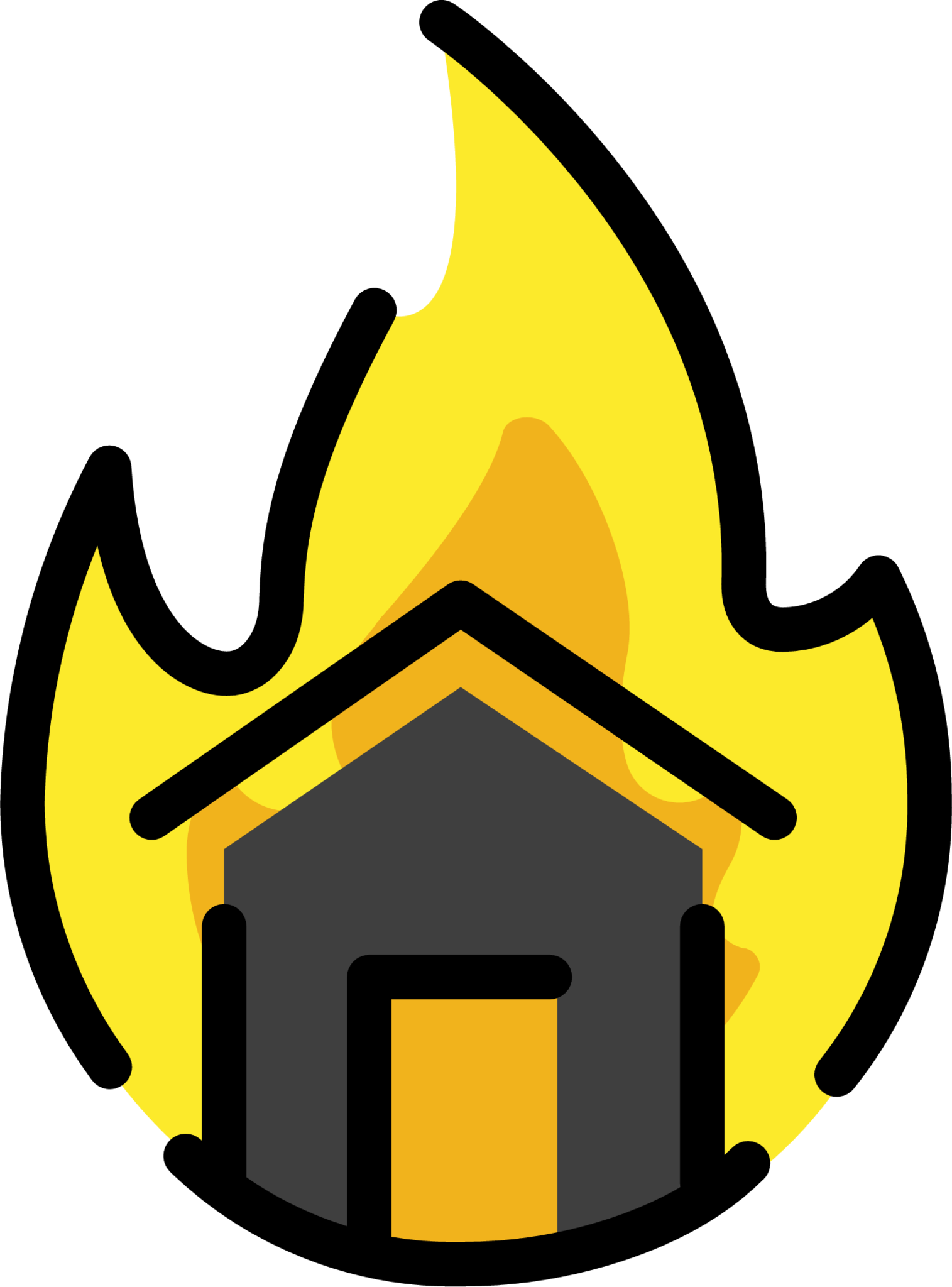 structural fire emoji
