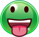 stuck out tongue (slime) emoji