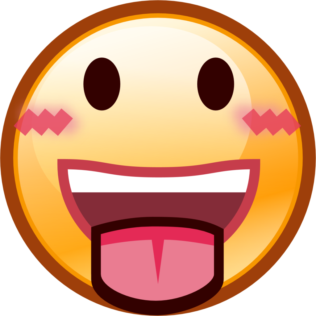 stuck out tongue (smiley) emoji